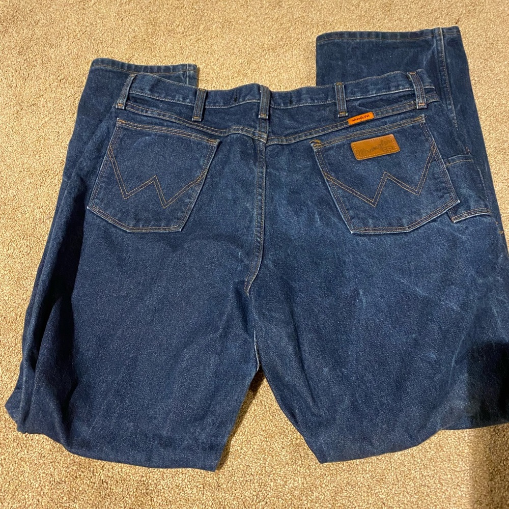 Flame retardant FR jeans wrangler